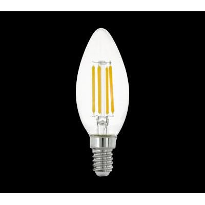 LED  E14 C35 4W 470Lm 2700K Gyertya*
