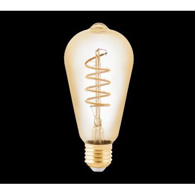 LED E27 G125 4W 2200K 245Lm @