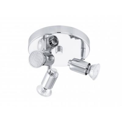 MENNY.SPOT 3*2,5W LED GU10 KRÓM *