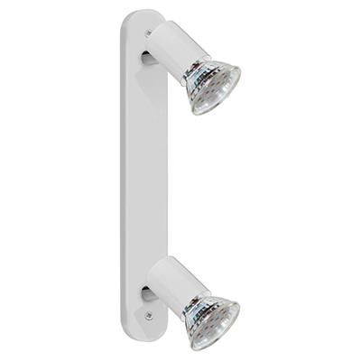 MINI Led-es fali GU10 2x3W fehér@ 2X200lm