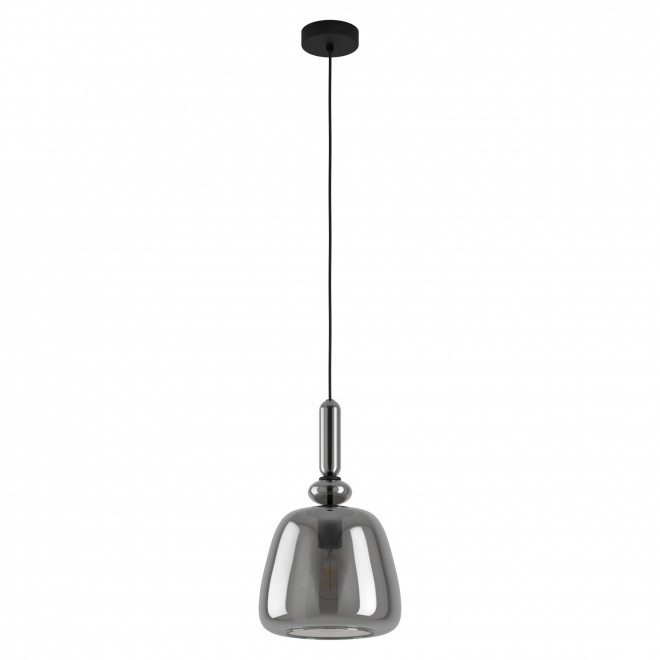 BOVINO Függeszték E27 1x40W átl fek@