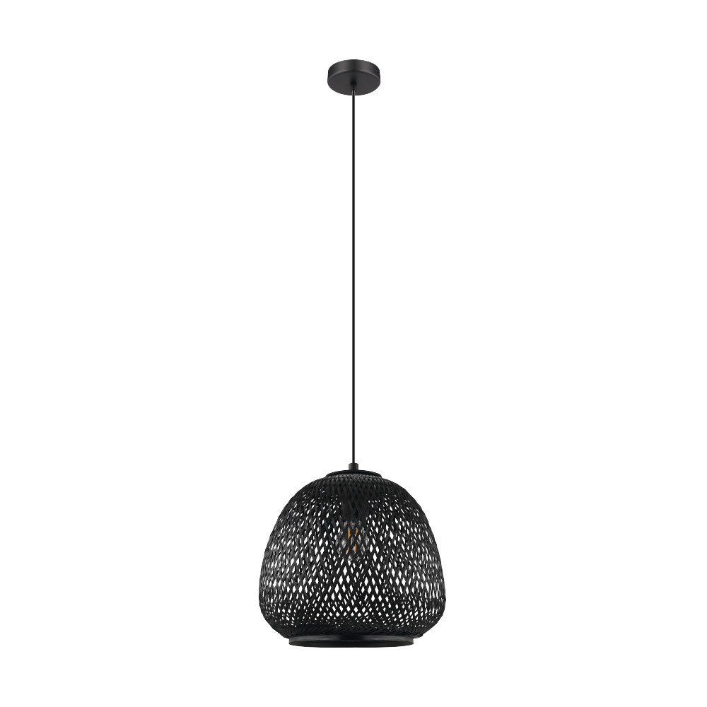FüggesztékE27 1x40W 32cmfeketeDembl@