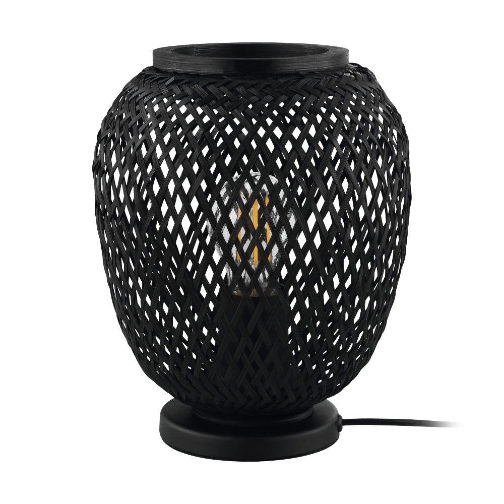 Asztali E27 1x40W fekete Dembleby