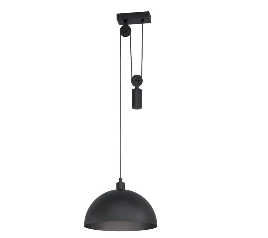 WINKWORTH 1 Függ.E27 1x40W fekete