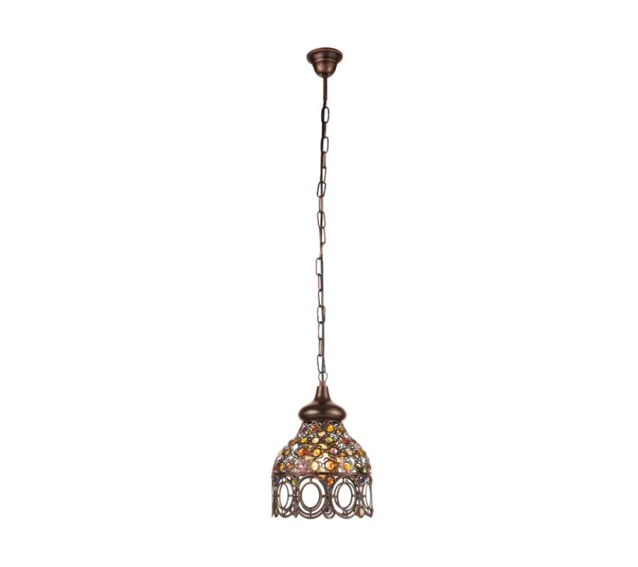 JADIDA Függ.E27 60W 22cm vörösréz@
