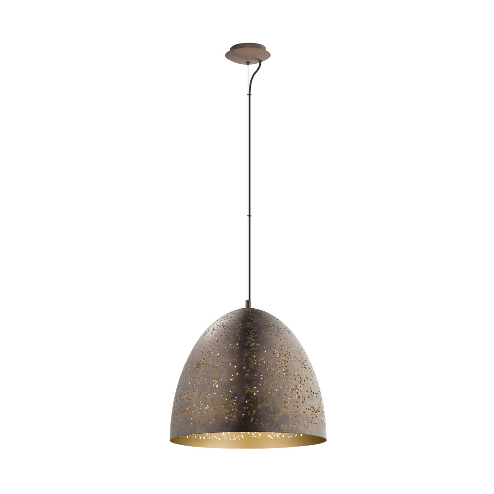 SAFI FÜGGESZTÉK E27 1X60W BARNA@
