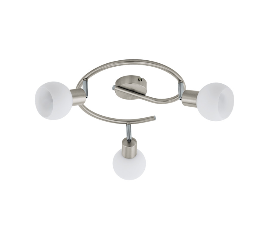 G-FORMA E14 3X25W MNIKKEL/FEHÉR EN@