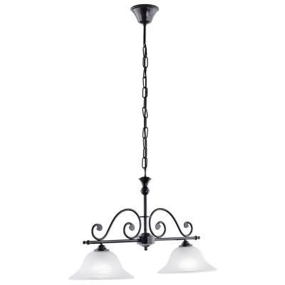 EGLO FÜGGESZTÉK 2*60WE27 FEK/ALAB@