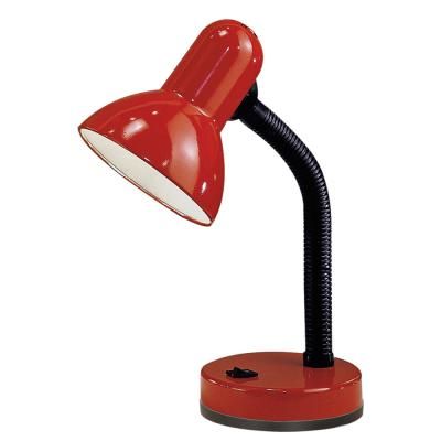 Íróasztali lámpa piros basic 1*40W E27