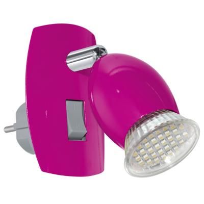 Dugaljba dugható 1*2,5W LED GU10 pink@ brivi 1