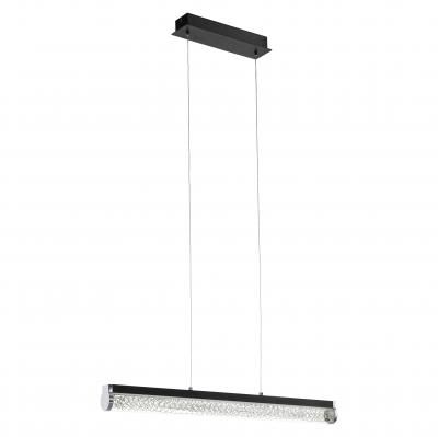 TREVELO LED-es függeszték 24W fek.*