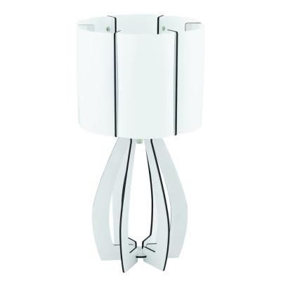 Asztali E27 60W fehér Cossano*