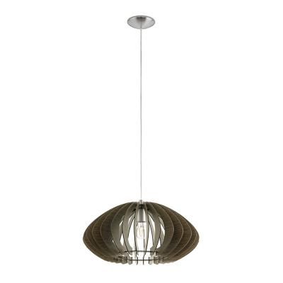 Függeszték E27 60W átm:50cm sötétb