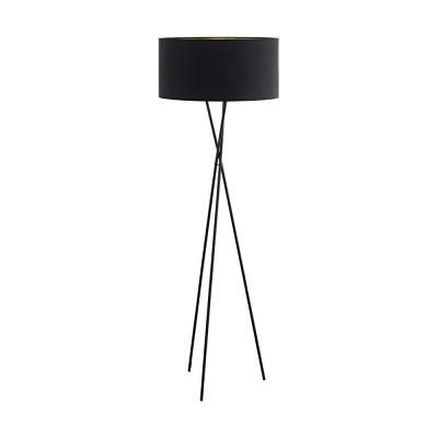 Állólámpa E27 1x60W fekete/vörösr.