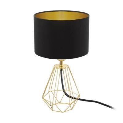 Asztali E14 1x60W réz/fekete