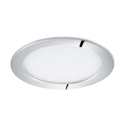 FUEVA 1LED-es beépítheto 10,9W@ 17cm króm 3000K IP44