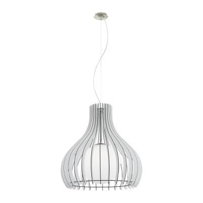 Függeszték E27 1x60W 60cm fehér*