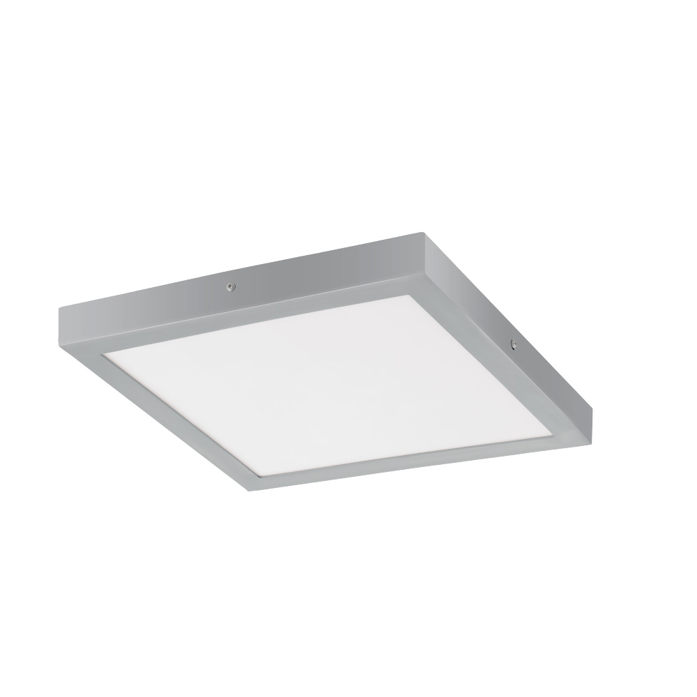 FUEVA 1 LED menny.25W 3000K 40x40cm@ ezüst