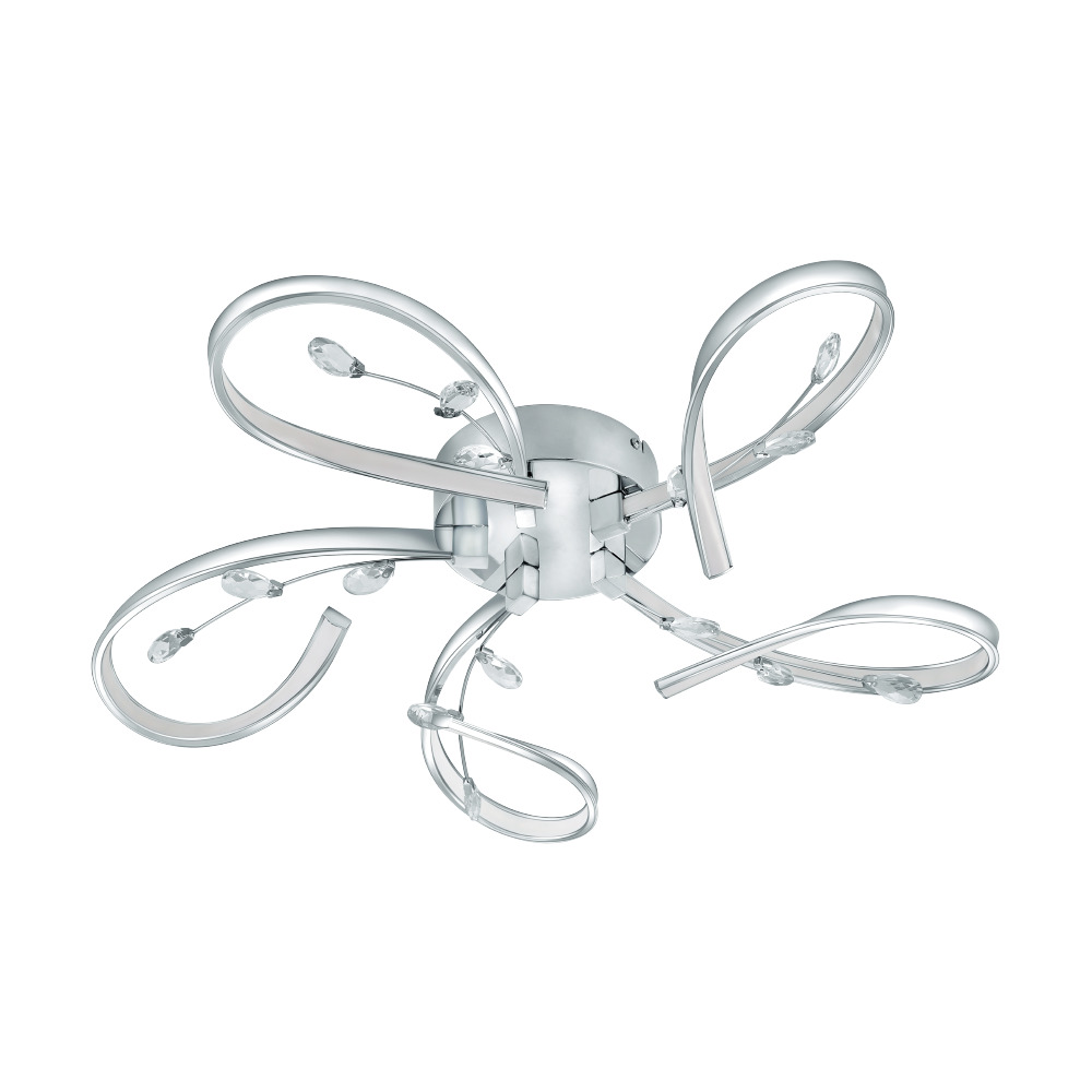 VALLEMARE LED menny.5x6,6W króm/kri@