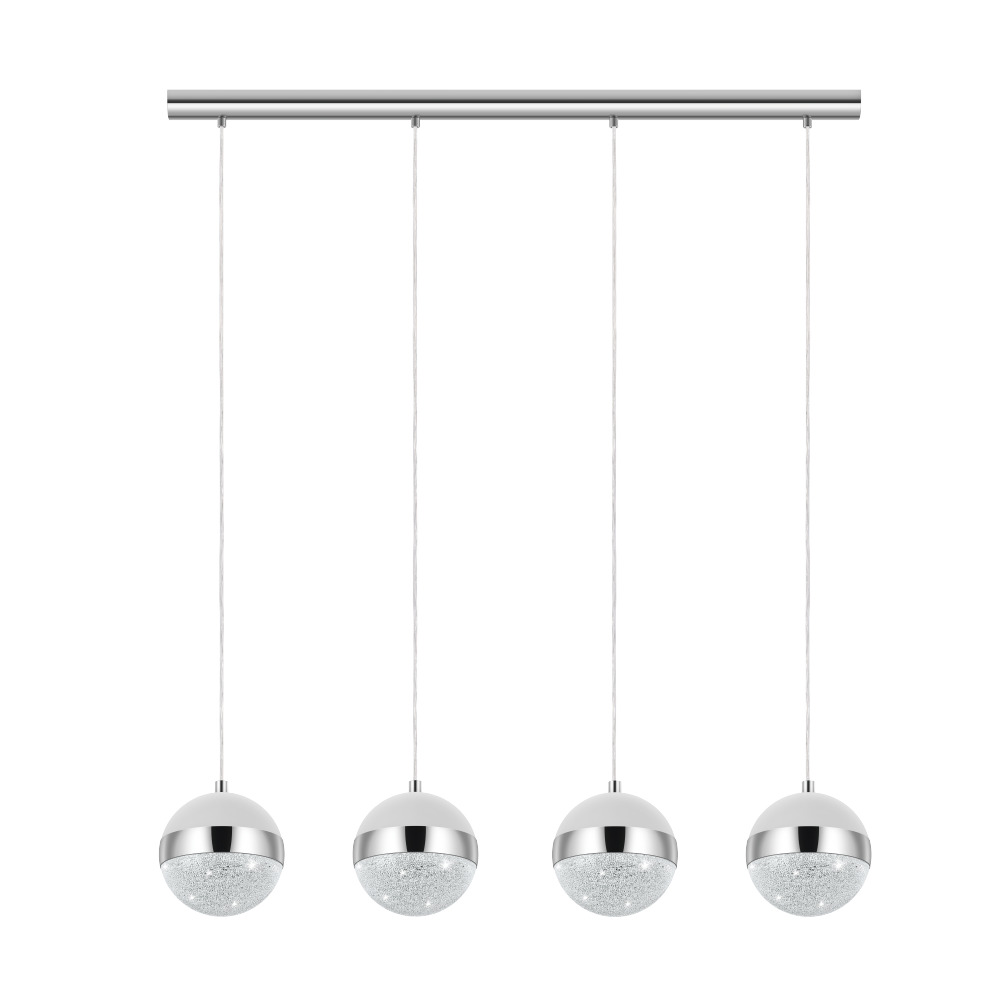 LICOROTO Led függ G9 4x3W króm*