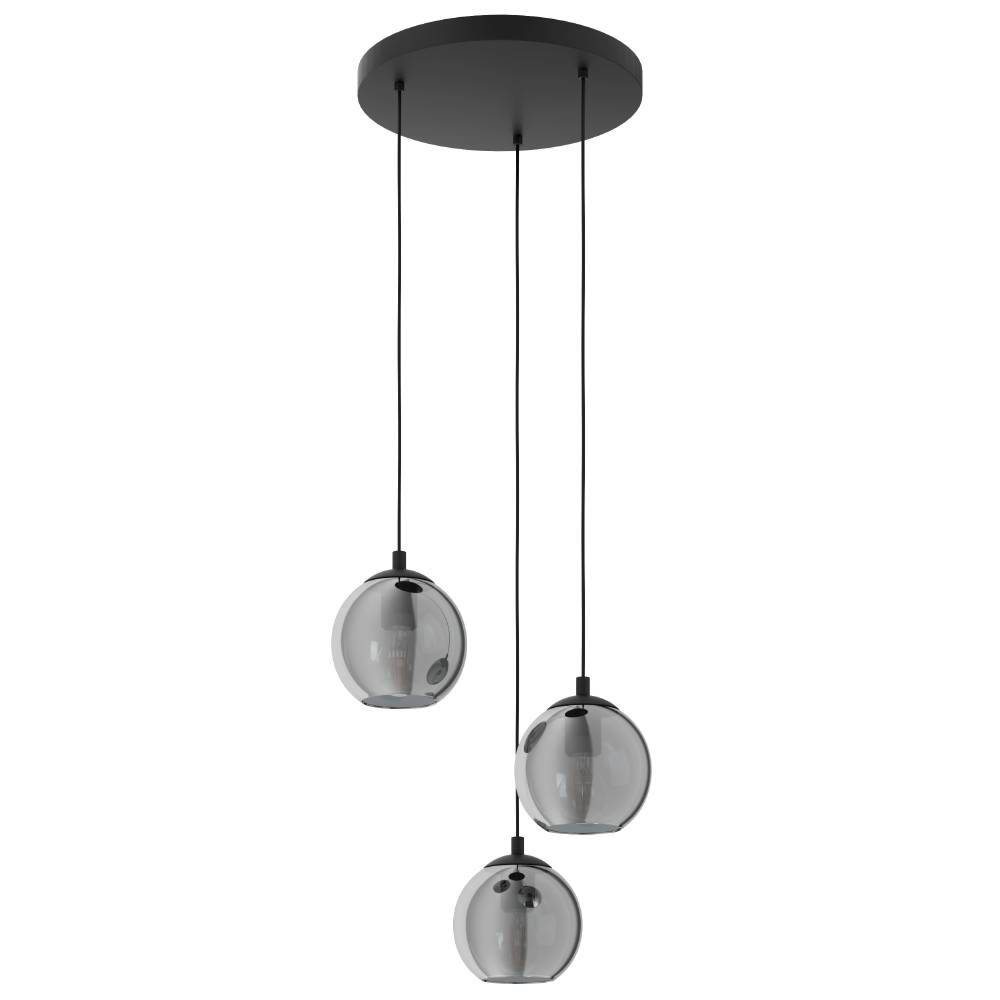 ARISCANI függeszték E27 3x40W fek.