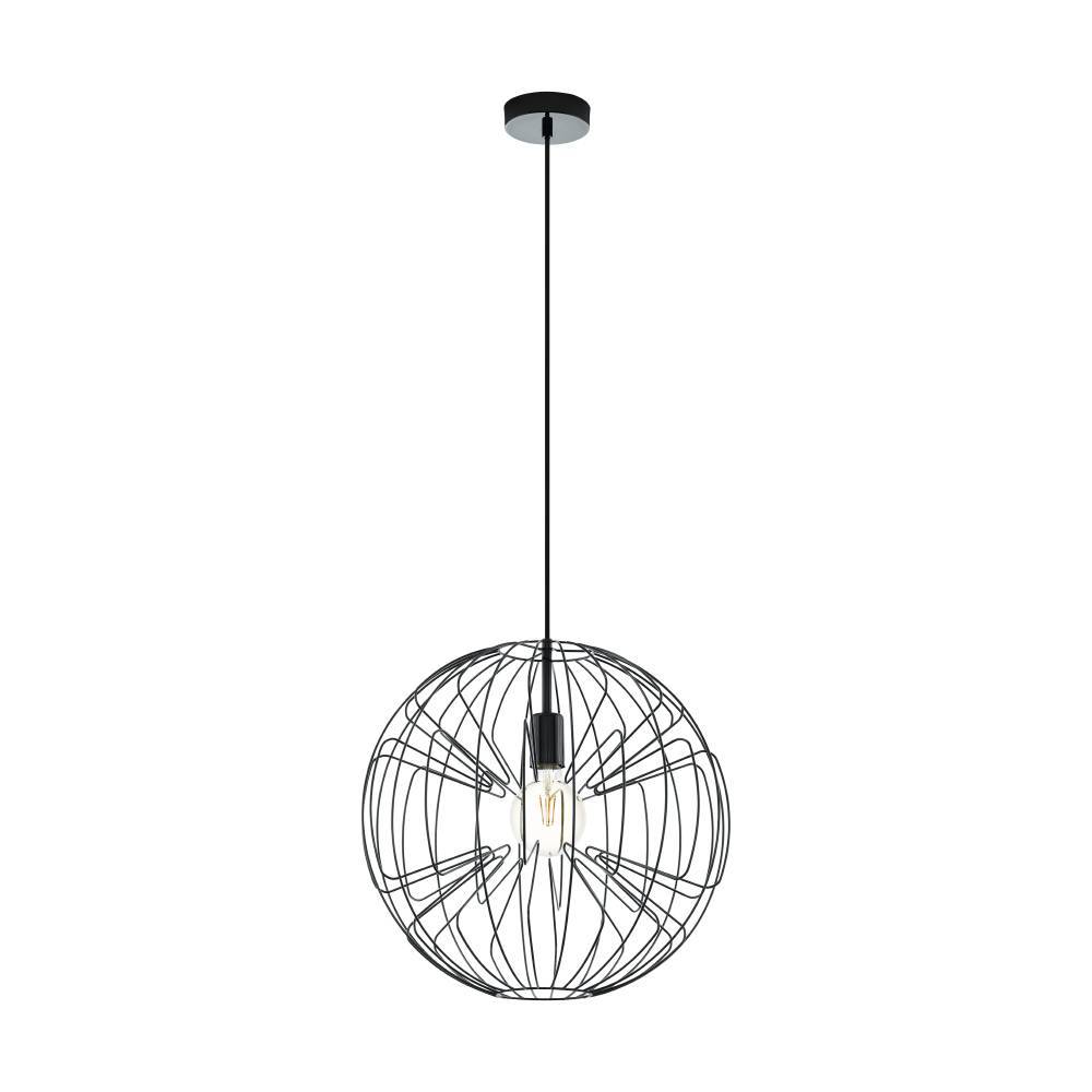 Függeszték E27 60W nikkel néróOkinz@