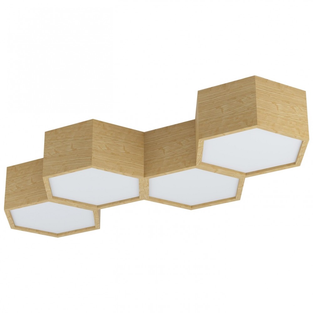 MIRLAS Mennyezeti E27 4x9W fa/fehér