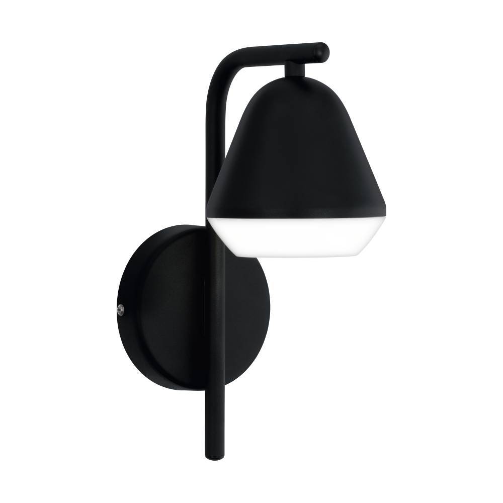 LED fali GU10 3W fekete/szat Palbie*