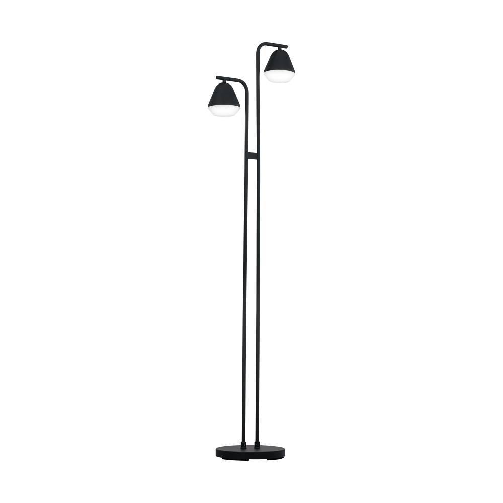 LED álló GU10 2x3Wfekete/szat Palbi*