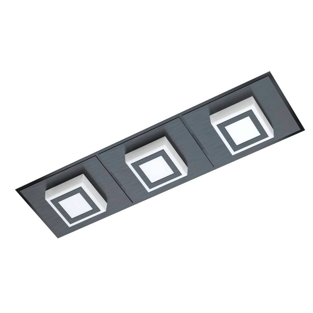 LED menny 3x3,3W 1020lm fekete masia