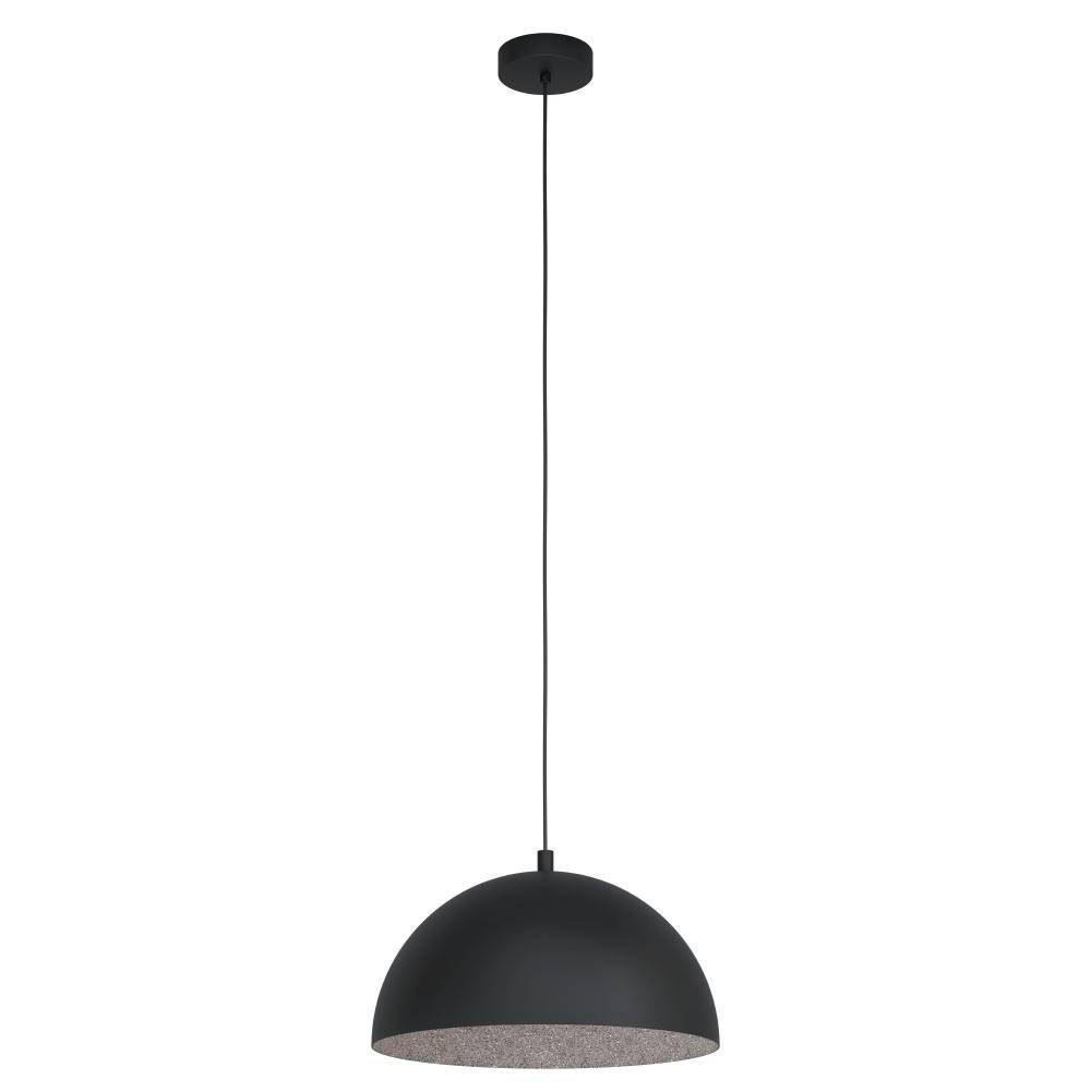FÜGG E27 1X40W38CM FEKETE/SZÜRGAETA*