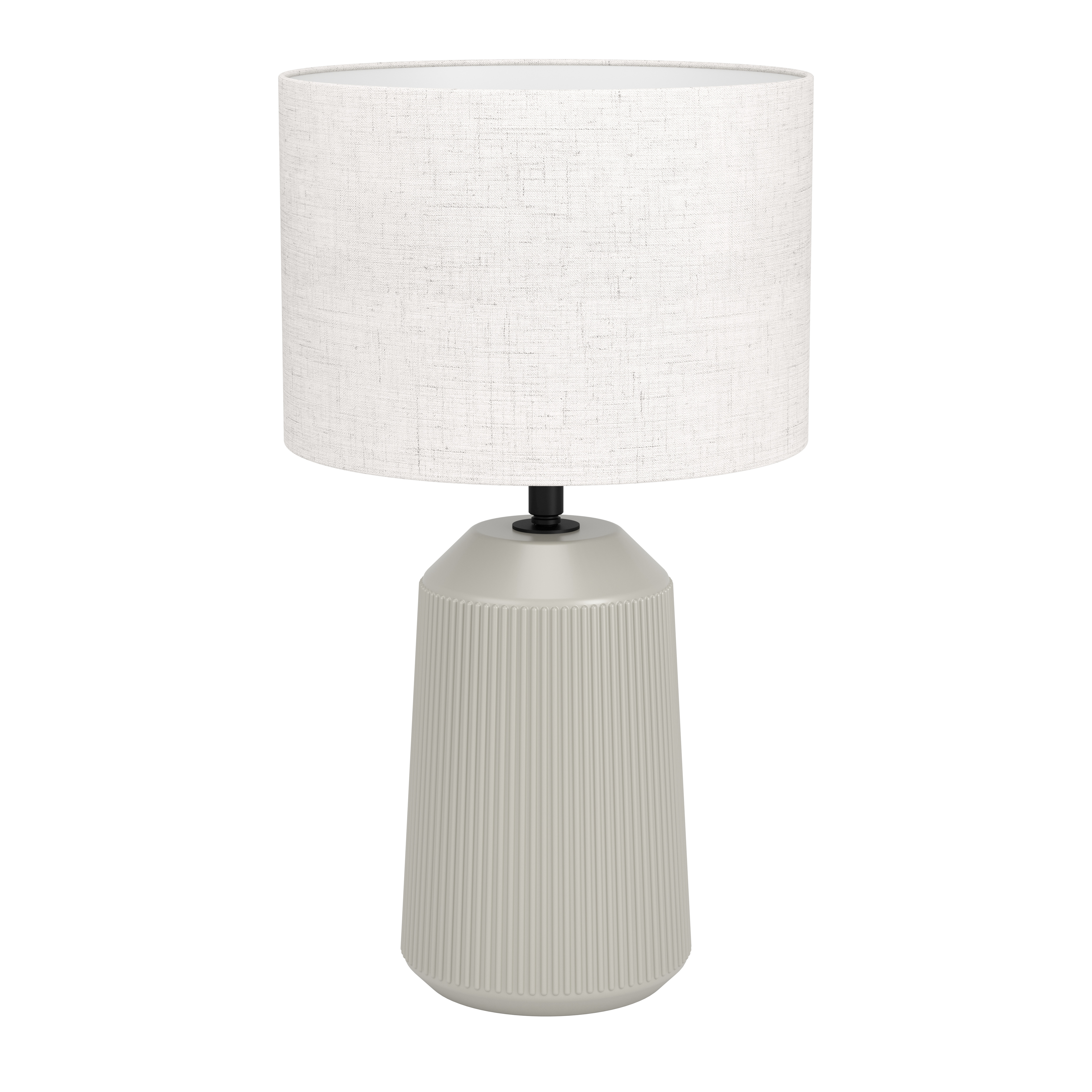 CAPALBIO Asztali E27 1x40W homok/feh