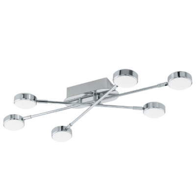 SALTO LED menny.6x5,4W 3840Lm króm
