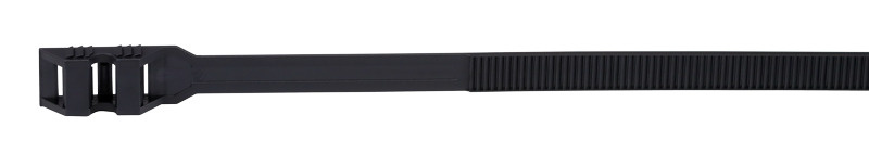 Kábelkötegelő 180x9mm fekete UV álló 180×9mm, D=5-45mm, PA12