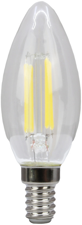 Filament LED E14 C35 4W 470lm 2700K