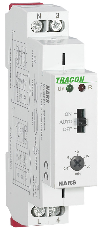 Lépcsőházi időkapcsoló AC 230V 0,5s-20min