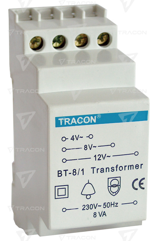 CSENGŐ TRAFÓ 230/4-8-12V AC