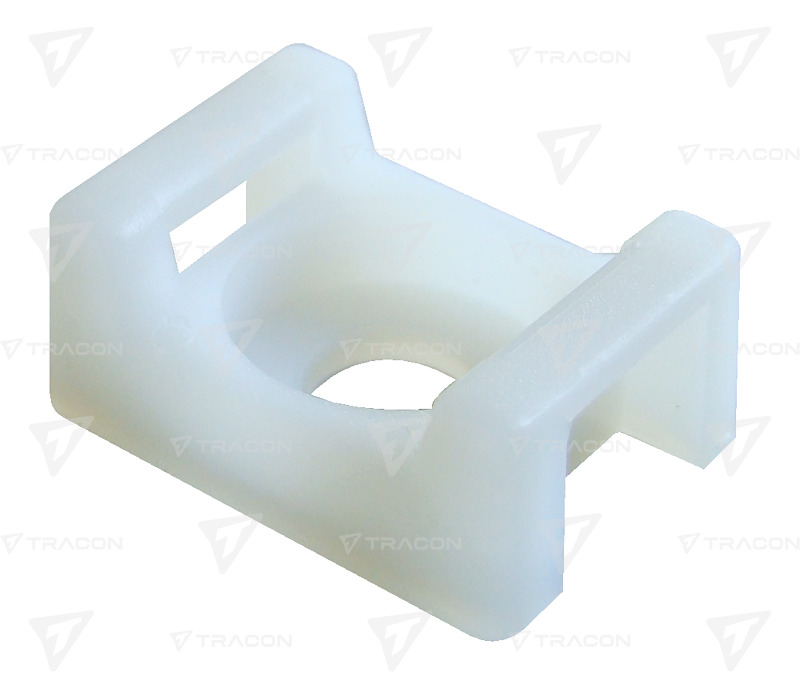 KÁBELKÖTEGELŐ CSAV.TALP 13x7mm NATÚR