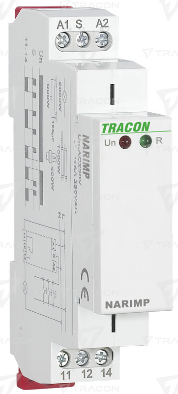 IMPULZUSRELÉ AC/DC 12-240V