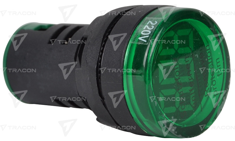 LED FESZÜLTSÉGMÉRŐ JELZŐFÉNY ZÖLD