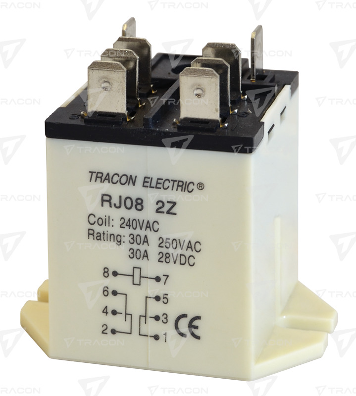 RELÉ NAGYTELJ. 110V AC 2XCO 30A