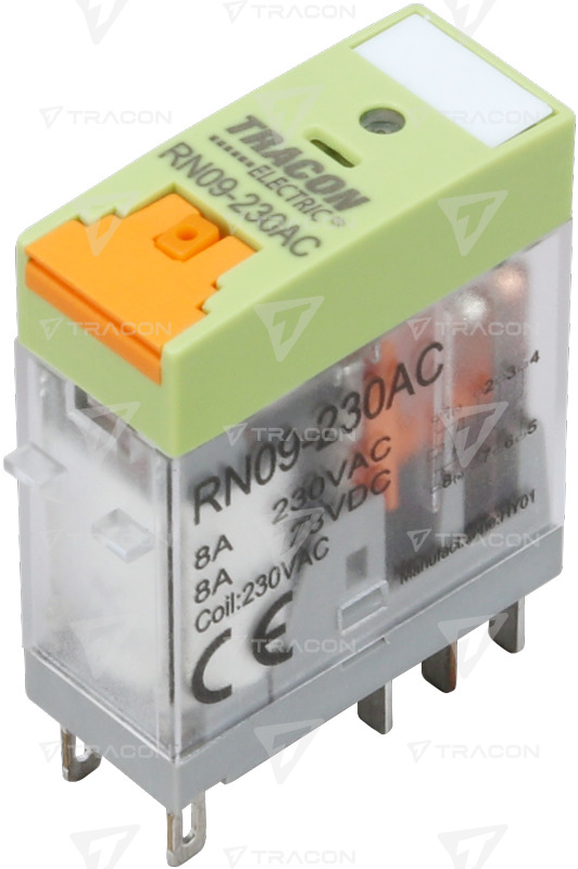 RELÉ 12V/DC 8A 2xCO ÉRINTKEZŐ