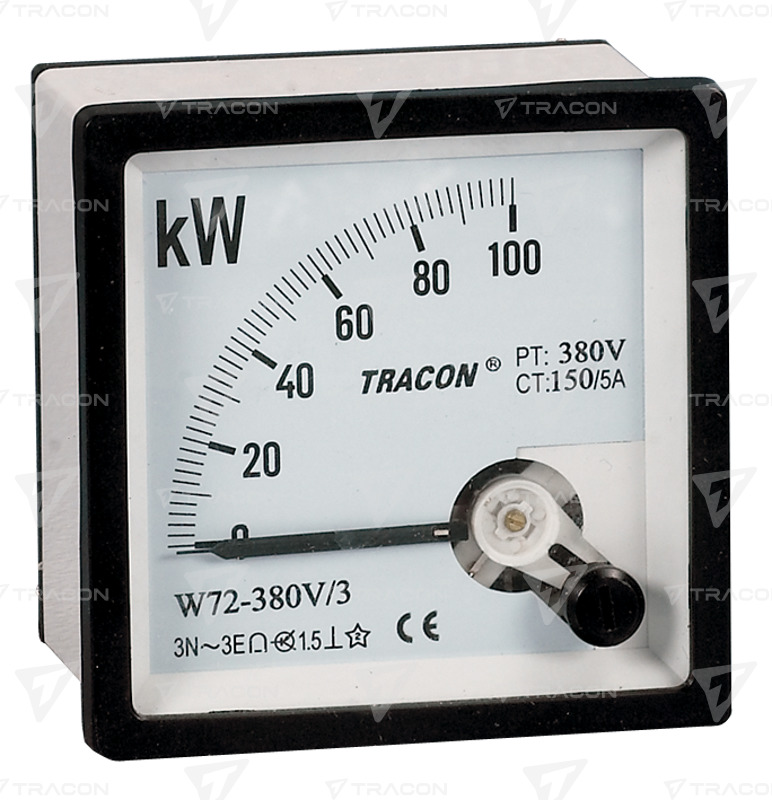 TELJESÍTMÉNYMÉRŐ 3F 4VEZ. 400V AC