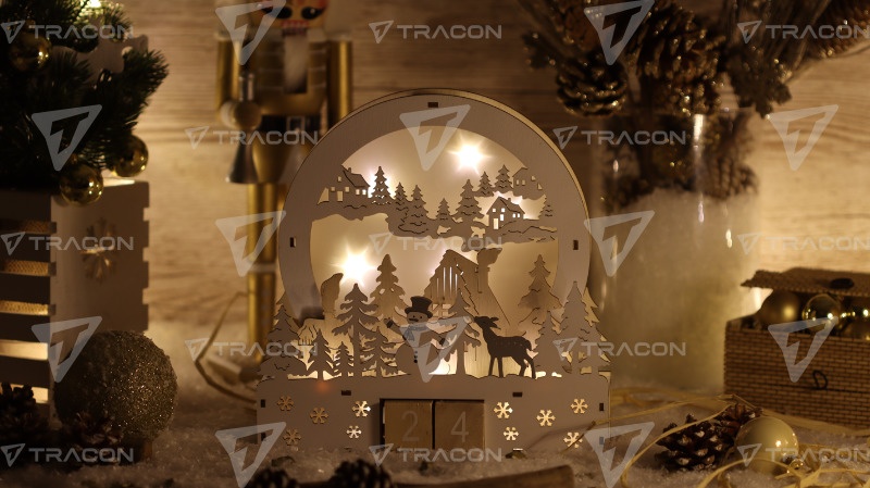 XMAS LED KARÁCSONYI KOCKA NAPTÁR
