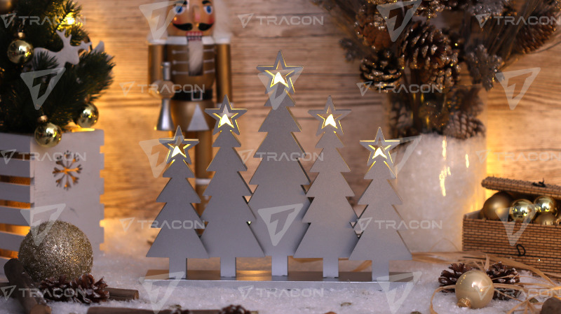 XMAS LED KARÁCSONYI GYERTYAPIRAMIS