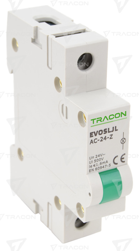 JELZŐLÁMPA LED-ES 24V AC ZÖLD