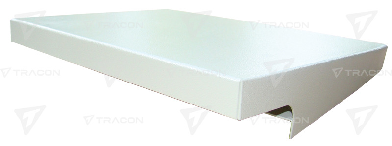 ESŐVÉDŐ TETŐ 600X200mm SZÜRKE