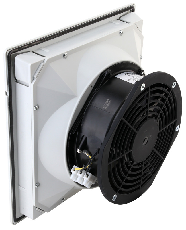 Ventilátor szűrőbetéttel 250x250mm 41W 170m3/h, nélkül 230m3/h