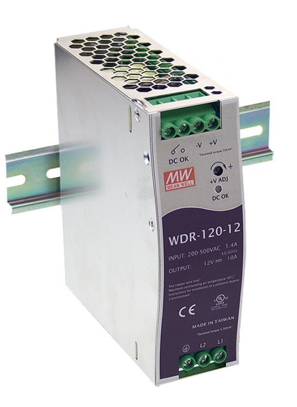 Tápegység WDR-120-24 120W 0-5A