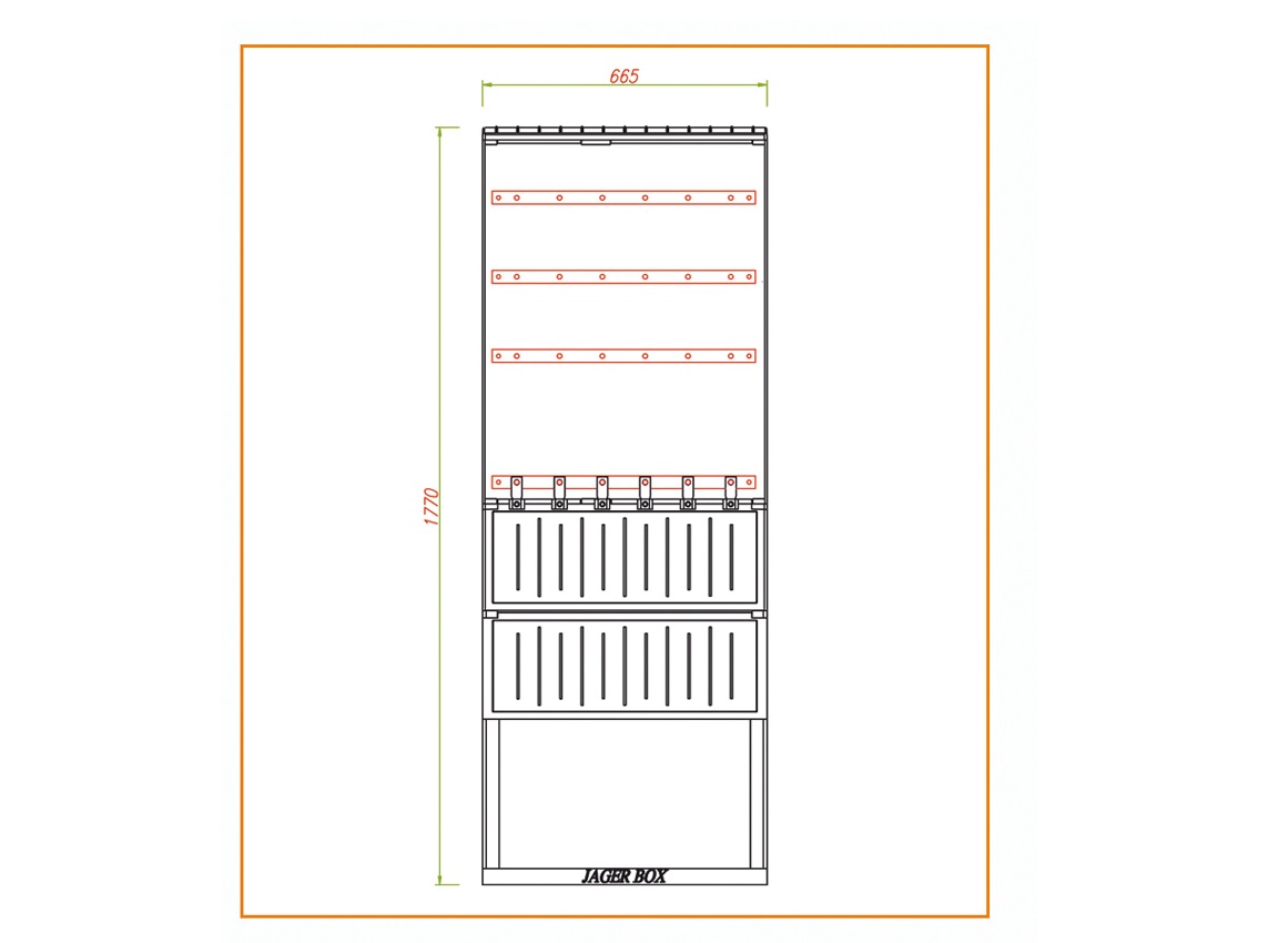 PVT-K-L 66 FE + 7xNH00 + 1xNH2
